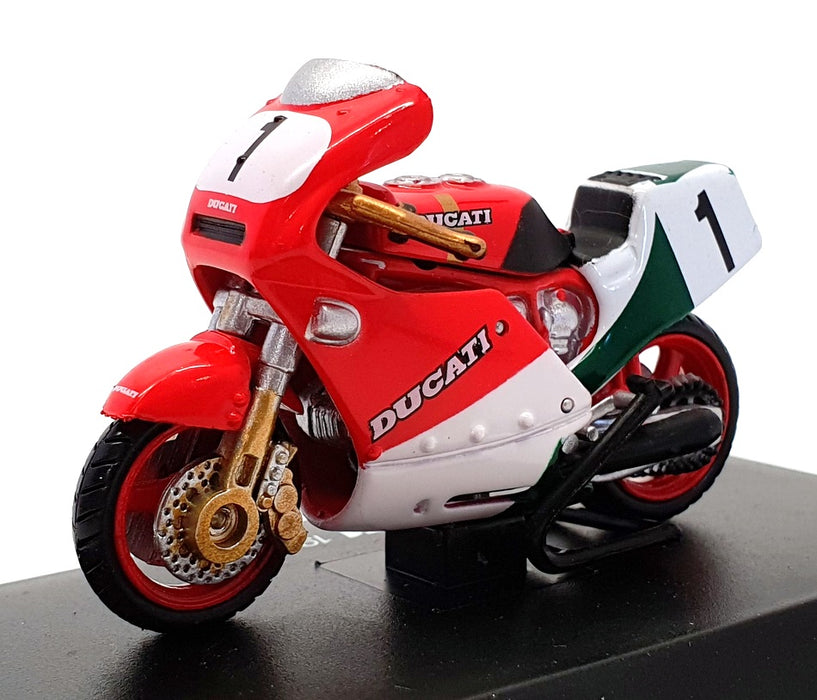 Newray 1/32 Scale 06036 - 1984 Ducati 750F1 Motorcycle - Red/Green