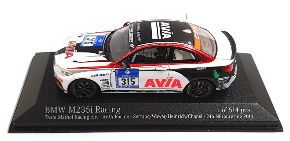 MINICHAMPS BMW M235i Racing 1/43