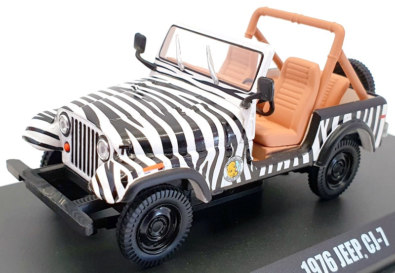Greenlight 1/43 Scale Model Car 86574 - 1978 Jeep CJ-7 Ace Ventura