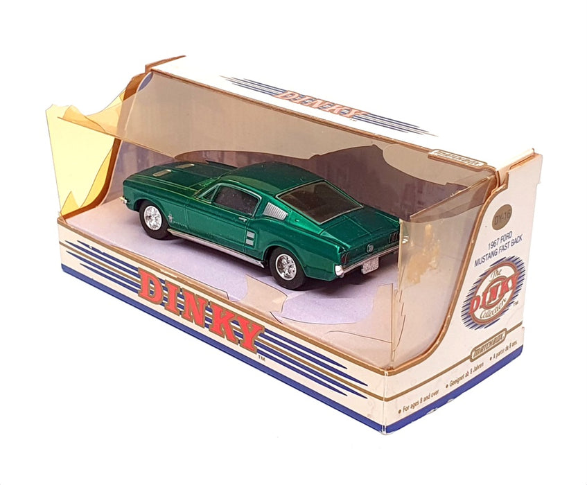 Matchbox Dinky 1/43 Scale DY-16 - 1967 Ford Mustang Fast Back - Met Green