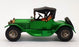 Matchbox Appx 10cm Long Diecast Y-6 - 1913 Cadillac - Green