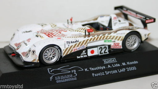 ONYX 1/43 SCALE - XLM041 - PANOZ SPYDER LMP 2000 - TSUCHIYA / LIDA / KONDO