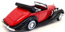 Solido 1/43 Scale Model Car AFF2161 - 1939 Mercedes Benz 540K - Red/Black
