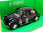 Welly 1/24 Scale Diecast 22436W - VW Beetle Hard Top - Black