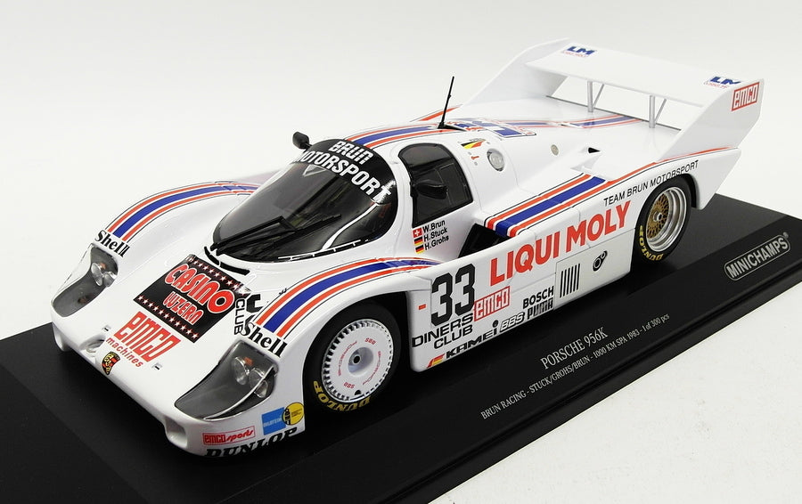 Minichamps 1/18 Scale 155 836633 - Porsche 956K 1000Km Spa 1983