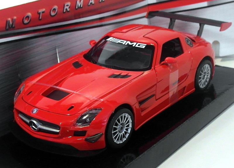 Motor Max 1/24 Scale Diecast 73356 - Mercedes Benz SLS AMG GT3 - Red