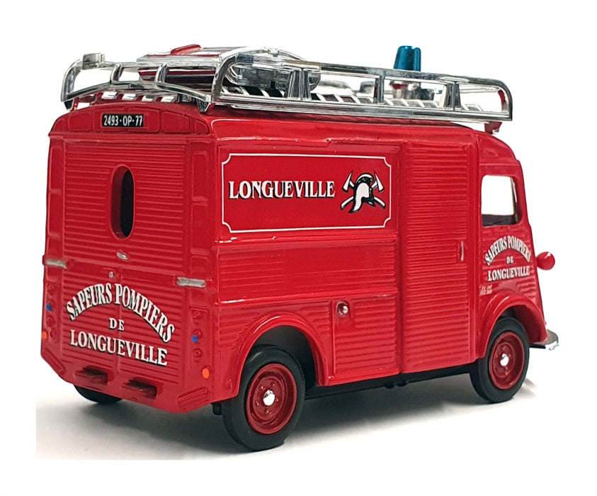 Matchbox 1/43 Scale YFE13 - 1947 Citroen Type H Van Pompiers - Red