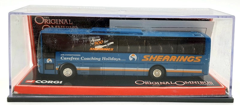 Corgi 1/76 Scale 42715 Van Hool Alizee (With Aircon) Sheerings (500TH) Blue