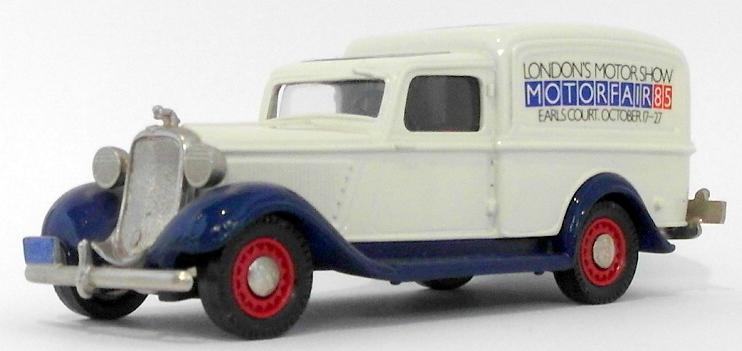 Brooklin 1/43 Scale BRK16 034  - 1935 Dodge Van Motor Fair 1985 1 Of 200 White