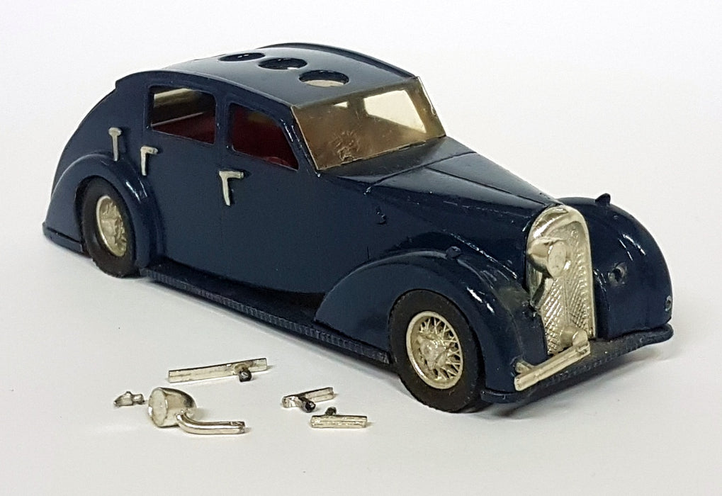 Mikansue 1/43 Scale Resin Model - 24 Voisin Aerodyne Grand Tourisme Blue