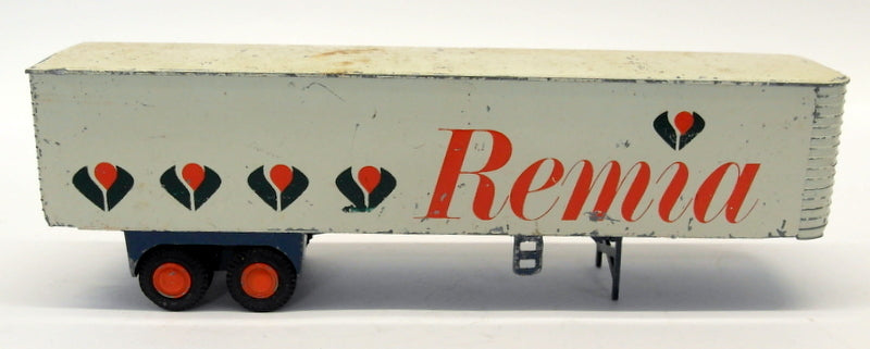 Lion Toys 1/50 Scale Diecast No.36 2x Truck Box trailer Remia + Agio