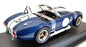 ACME 1/18 Scale Model Car SC121 - 1965 Shelby Cobra 427 - Blue