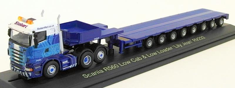 Atlas Editions 1/76 Scale 4 664 102 - Scania R560 Low Cab & Low LoaderStobart
