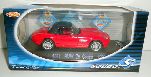 SOLIDO 1/43 - 1581 BMW Z8 COUPE 1999 - RED