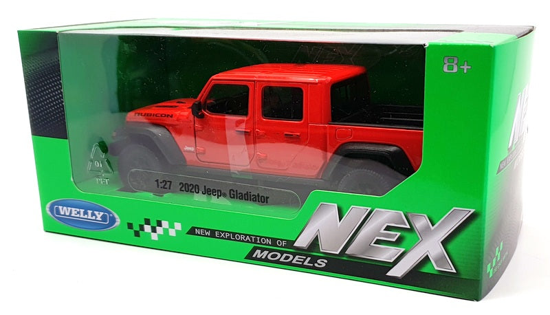 Welly 1/27 Scale Model Car 24103W - 2020 Jeep Gladiator - Orange