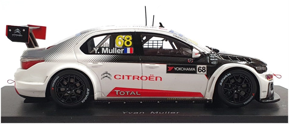 Spark 1/43 Scale S4525 - Citroen C-Elysee WTCC Winner R2 Race Of Marocco 2015
