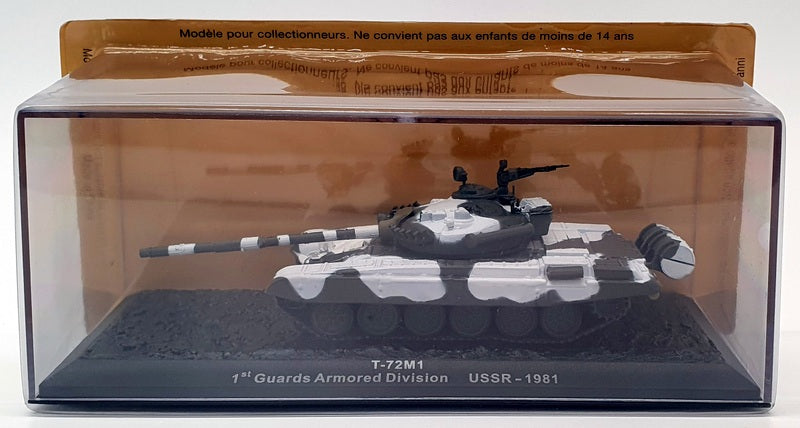 Altaya 1/72 Scale AL13820A - T-72M1 Tank 1st Armoured Div. USSR 1981