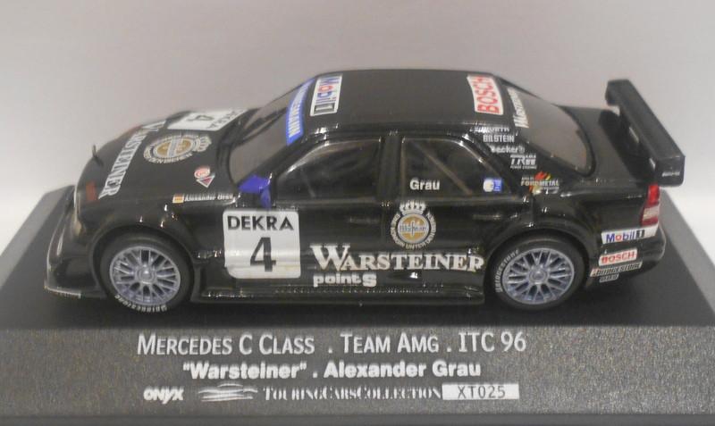 Onyx 1/43 Scale - XT025 MERCEDES 'WARSTEINER' ITC 96 ALEXANDER GRAU