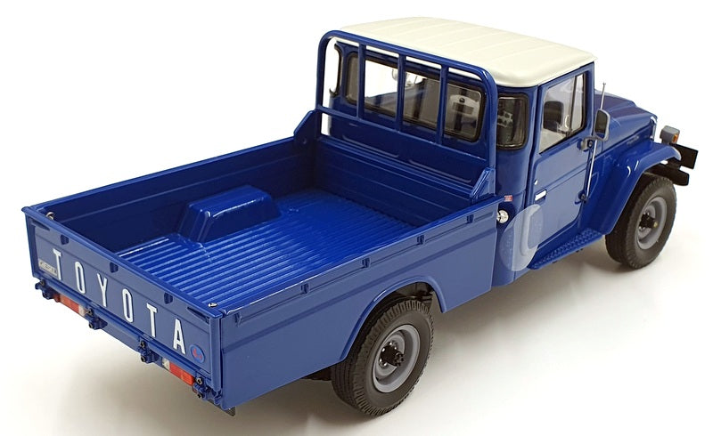 Kyosho 1/18 Scale Diecast 08958BL - Toyota Land Cruiser 40 Pickup - Blue