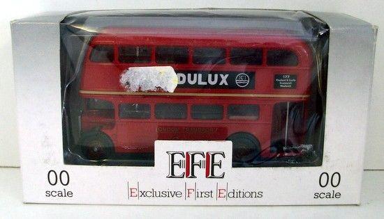 EFE 1/76 - e 10107 AEC REGENT BUS LONDON TRANSPORT 177 BLACKFRIERS