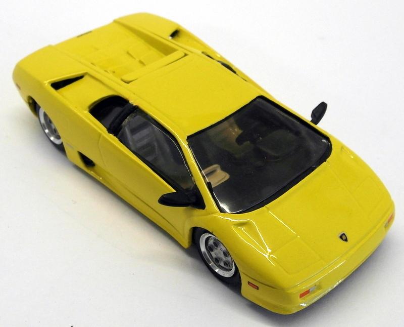 STMS 1/43 Scale Built White Metal Kit - 16AUG7 Lamborghini Diablo Yellow