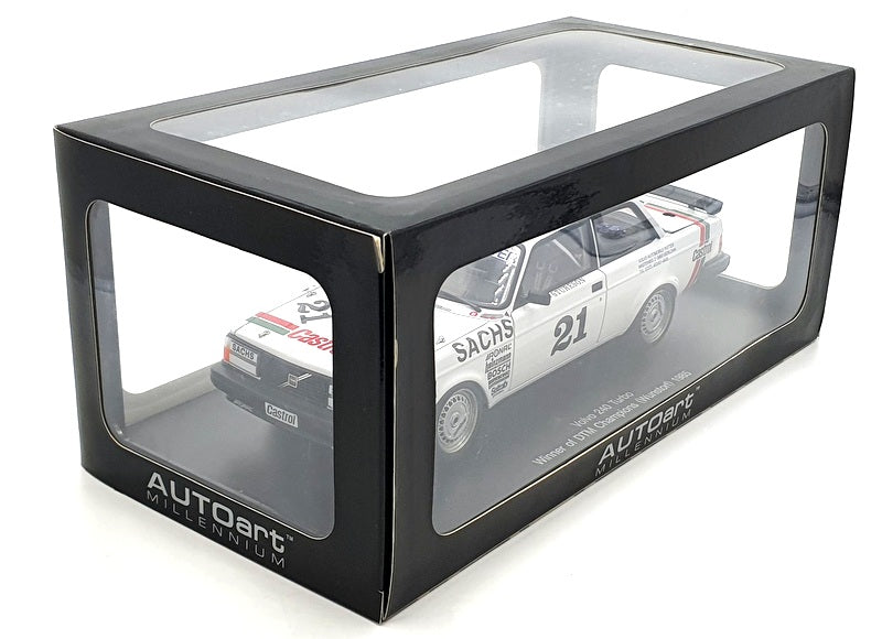 Autoart 1/18 Scale Diecast 88592 - Volvo 240 Turbo DTM 1985 #21 Stureson