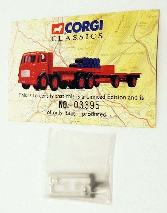 Corgi 1/50 Scale Diecast 24601 - Leyland Octopus Platform Lorry - BRS