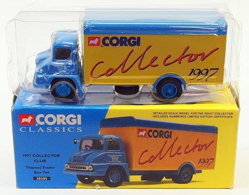 Corgi 1/50 Scale Model 30305 - Ford Thames Trader Box Van Collector's Club 1997