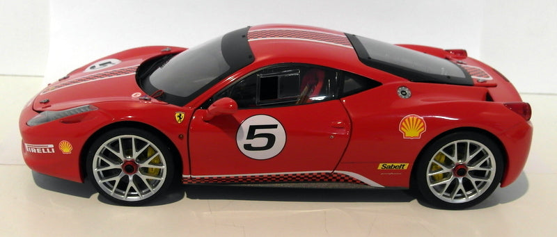 Hot Wheels 1/18 Scale Diecast - X5486 Ferrari 458 Challenge #5
