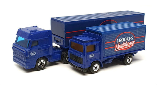 Matchbox 1/90 & 1/86 Scale DV02B - DAF & Volvo Truck Set - Crookes