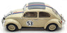 Schuco 1/12 Scale Resin 45 004 6200 - Volkswagen Kafer Rallye #53 Beetle Herbie