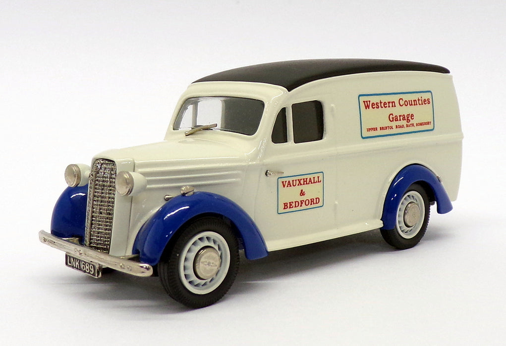 Lansdowne Models 1/43 Scale LDM69 - 1948 Bedford PC Van - Western Counties