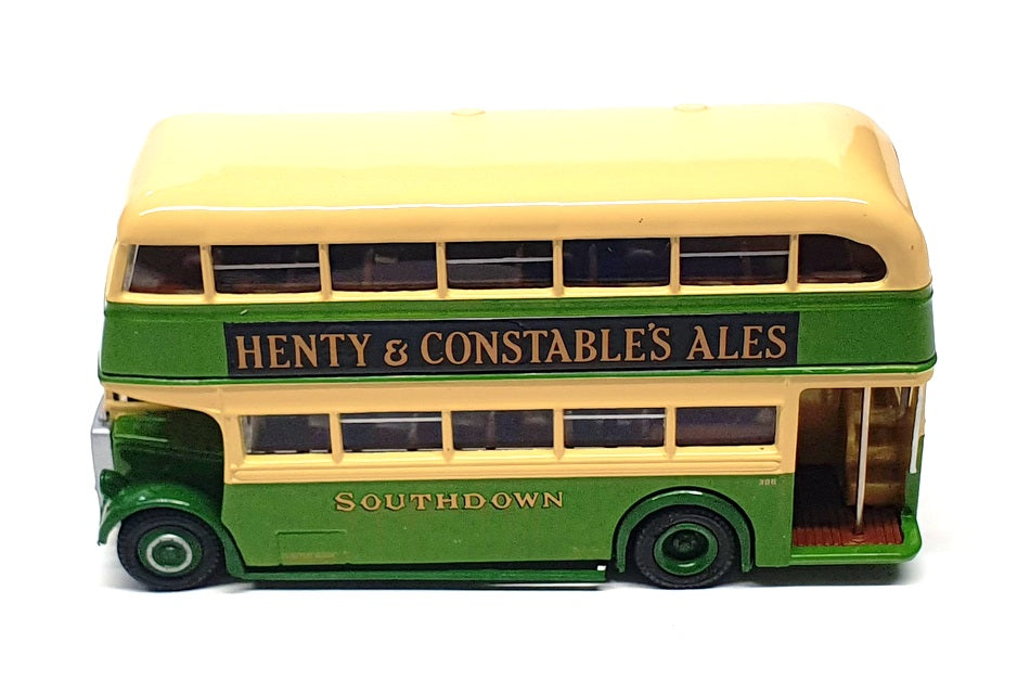 EFE 1/76 Scale 16133 - Leyland PD2 Highbridge Southdown R13 - Green/Beige