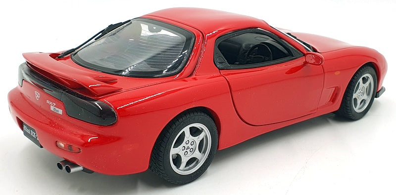 Kyosho 1/18 Scale Diecast 7009R - Mazda RX-7 RHD  - Red