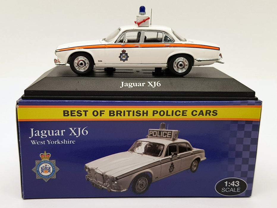 Atlas Editions 1/43 Scale 4 650 118 - Jaguar XJ6 - West Yorkshire Police Car