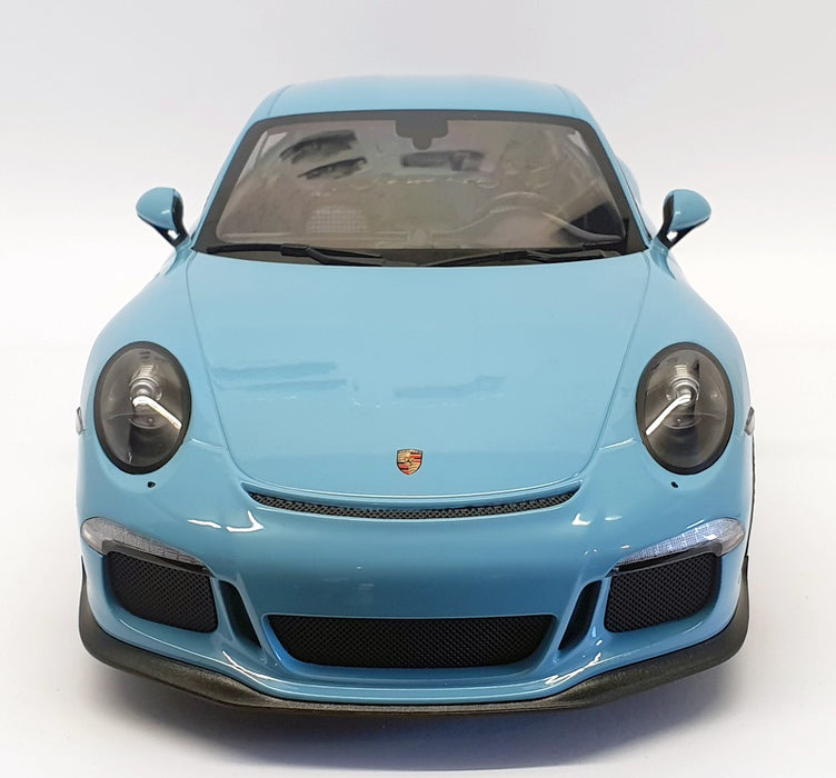 Minichamps 1/12 Scale 125 066325 Porsche 911 R 2016 - Gulf Blue