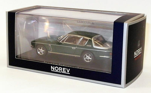 Norev 1/43 Scale Model Car 270250 - 1976 Jensen Interceptor - Dark Green