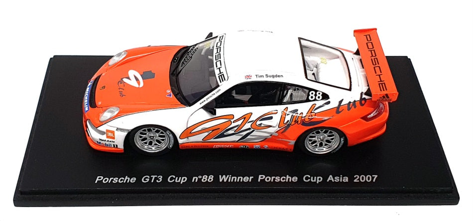 Spark 1/43 Scale S1906 - Porsche GT3 Cup #88 Winner Porsche Cup Asia 2007