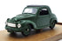 Brumm 1/43 Scale R13 - 1949-55 Fiat 500 C Closed - Green Black Roof