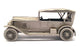 Danbury Mint Pewter Model Car Appx 9cm Long DA10 - 1924 Vauxhall