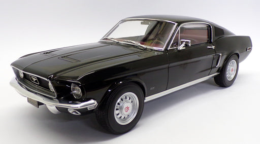 Norev 1/12 Scale Model Car 122700 - 1968 Ford Mustang Fastback - Black