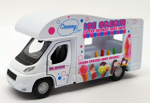 Ice Cream Van - Welly / Kinsmart Pull Back & Go Car