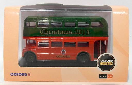 Oxford Diecast 1/76 Scale SP092 - Routemaster Double Deck Bus - Christmas 2015