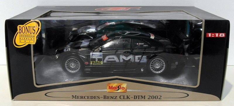 Maisto 1/18 Scale Diecast 38649 - 2002 Mercedes CLK-DTM