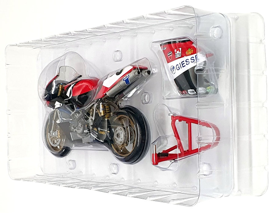 Minichamps 1/12 Scale 122 031235 - Ducati 998RS Motorbike - N. Russo WSB 2003
