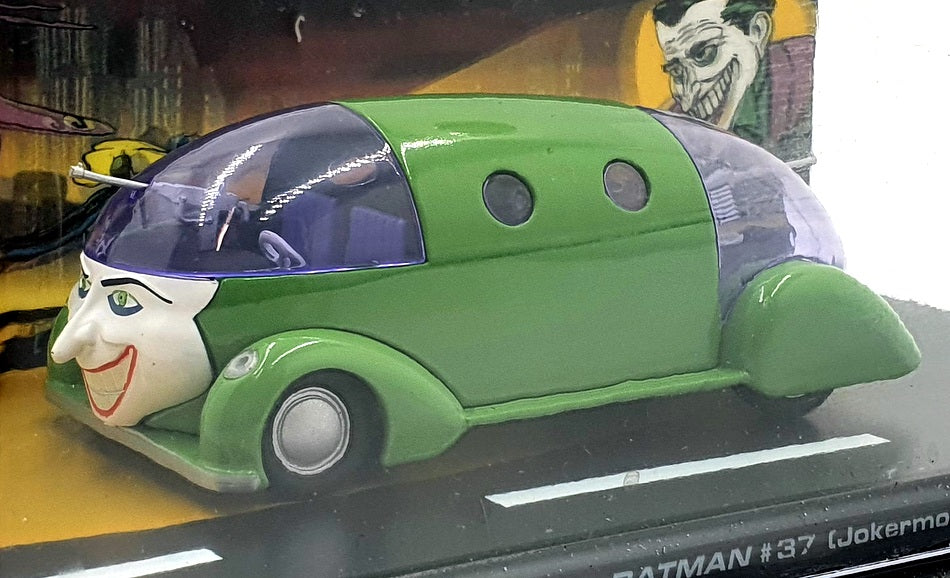 Eaglemoss Appx 10cm Long Diecast BAT057 - Batman #37 (Jokermobile) - Green