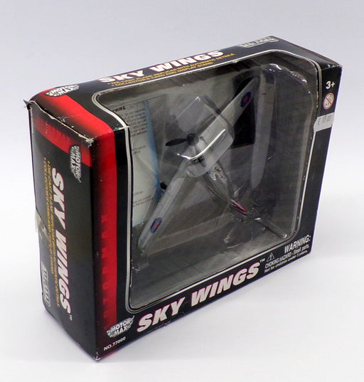 Motormax Skywings 1/100 Scale 77029 - Hurricane With Display Stand