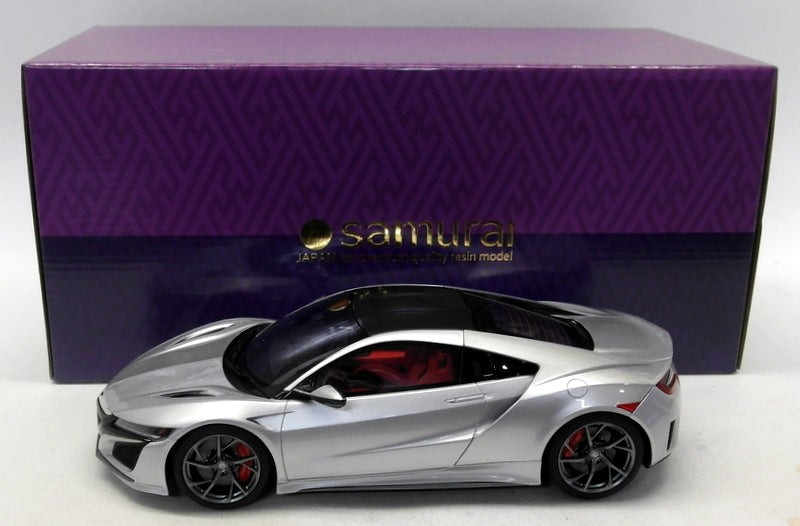 Kyosho 1/18 Scale Resin - KSR18023S Honda NSX Silver