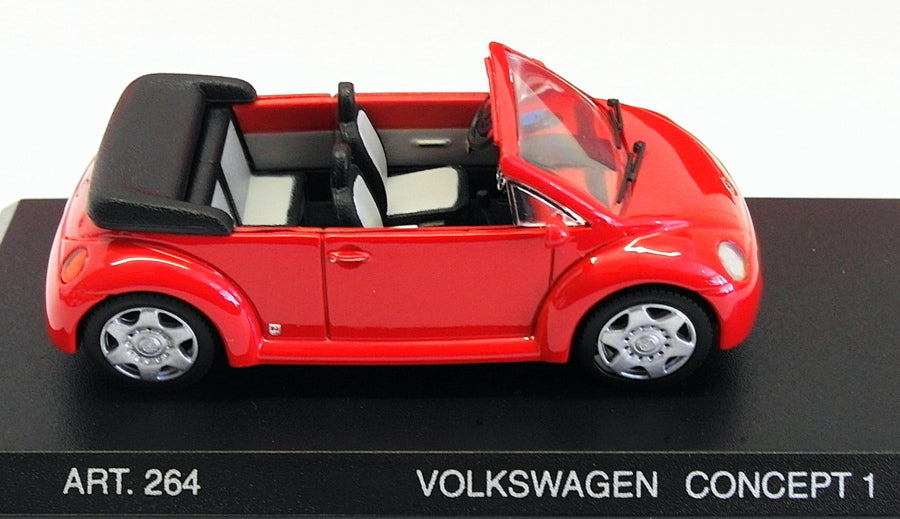 Detail Cars 1/43 Scale ART264 - 1994 Volkswagen Concept 1 - Red