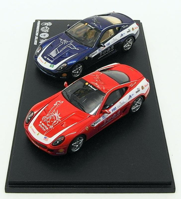 Red Line 1/43 Scale Model Car RL108 - Ferrari Panamerican 20,000 2 Piece Set